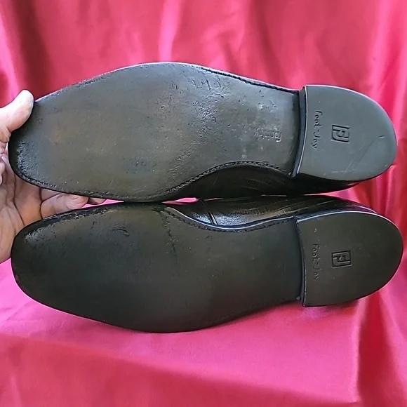 FOOTJOY Genuine Alligator sz10.5 Handmade Tassel Loafer EXCELLENT COND